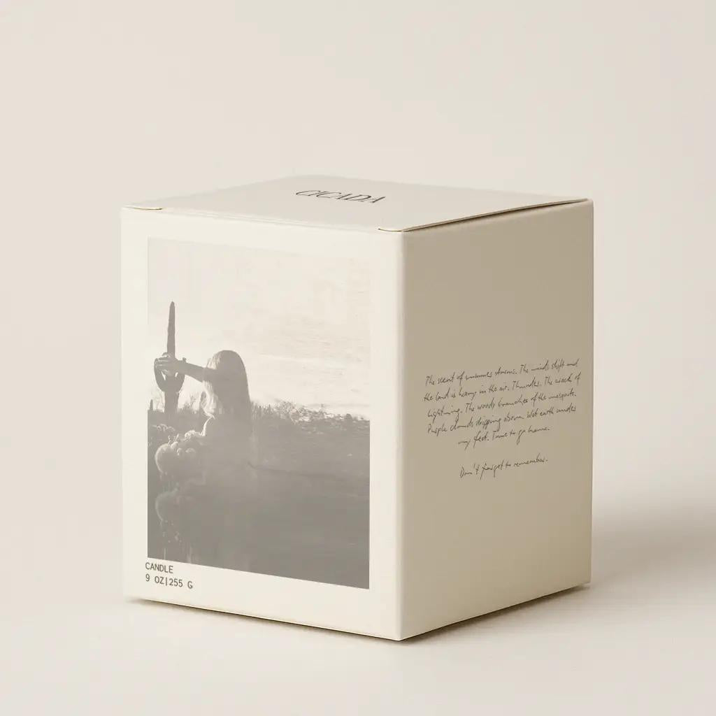 No. 05 Medium Candle - the Scent of the Desert Horizon