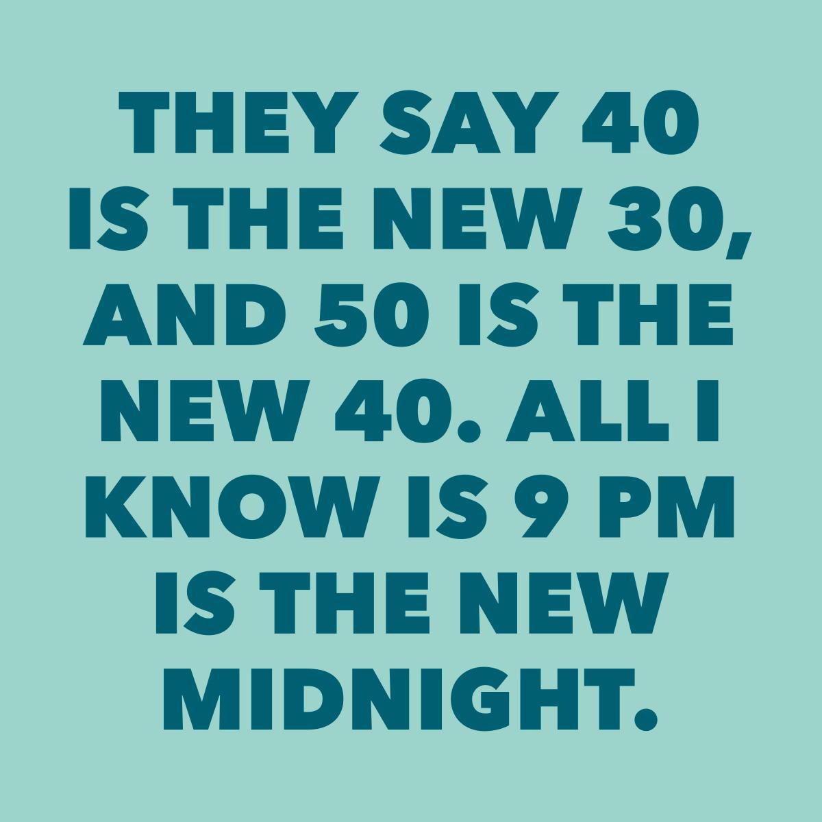 9PM is the New Midnight Cocktail Napkin