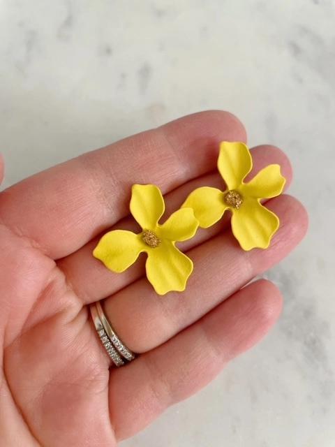Flower Stud Earrings