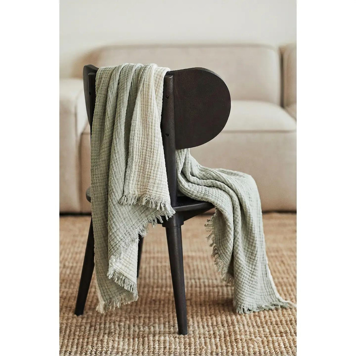 4 Layer Muslin Cotton Throw Blanket