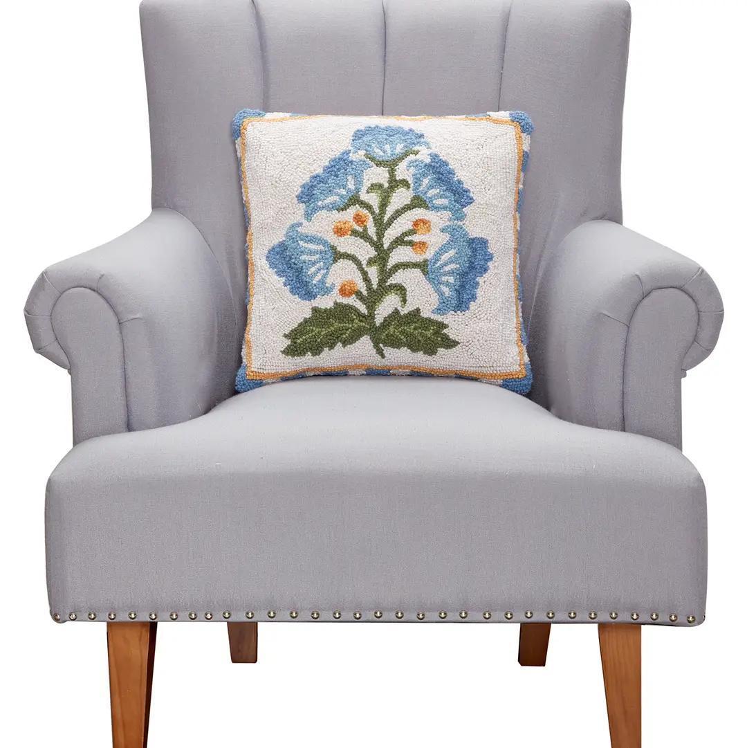 Mughal Flower Hook Pillow