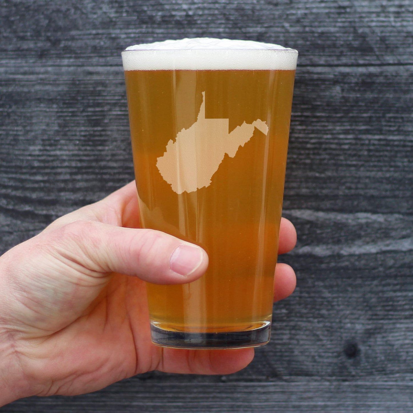 West Virginia Pint Glass