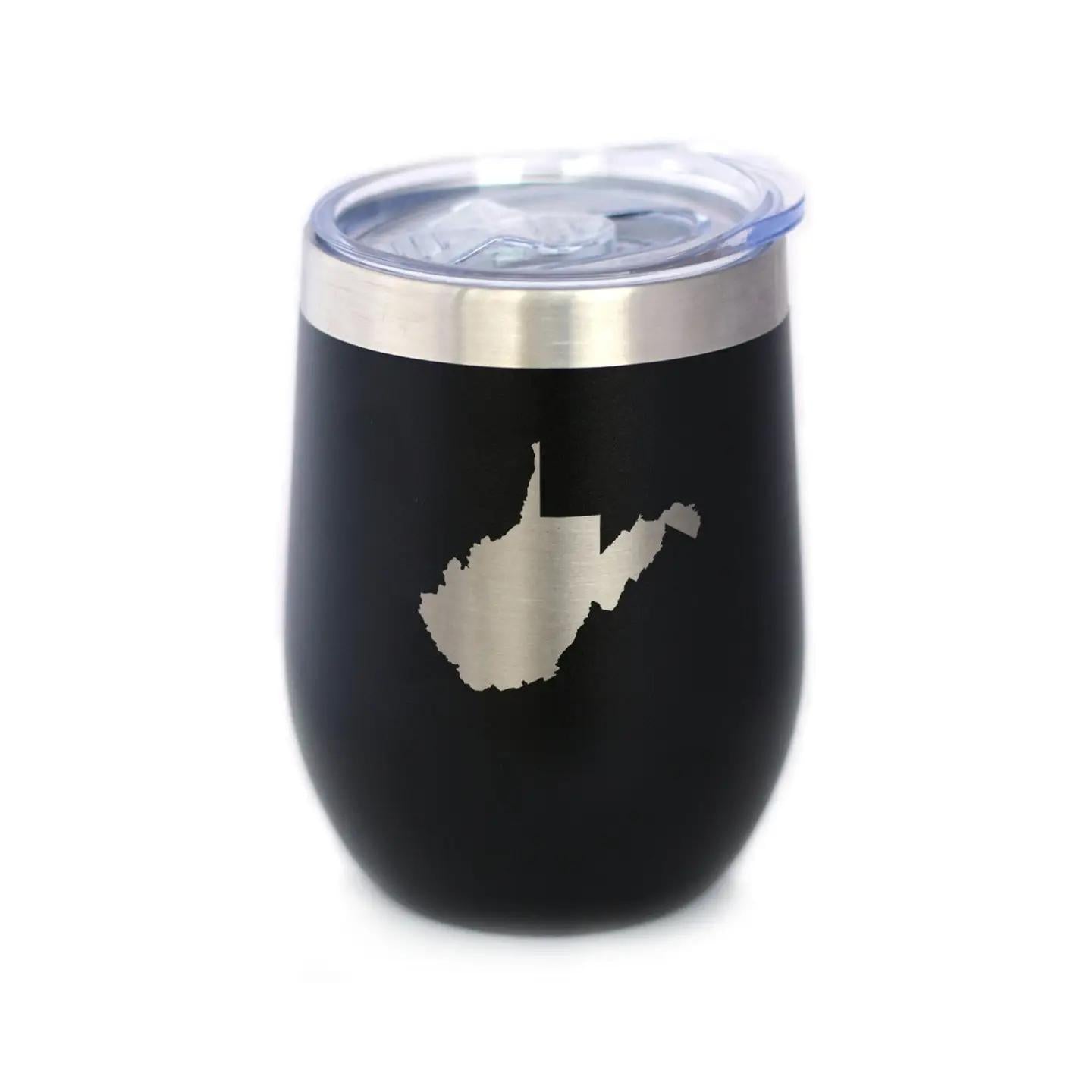 West Virginia Insulated Wine Tumbler