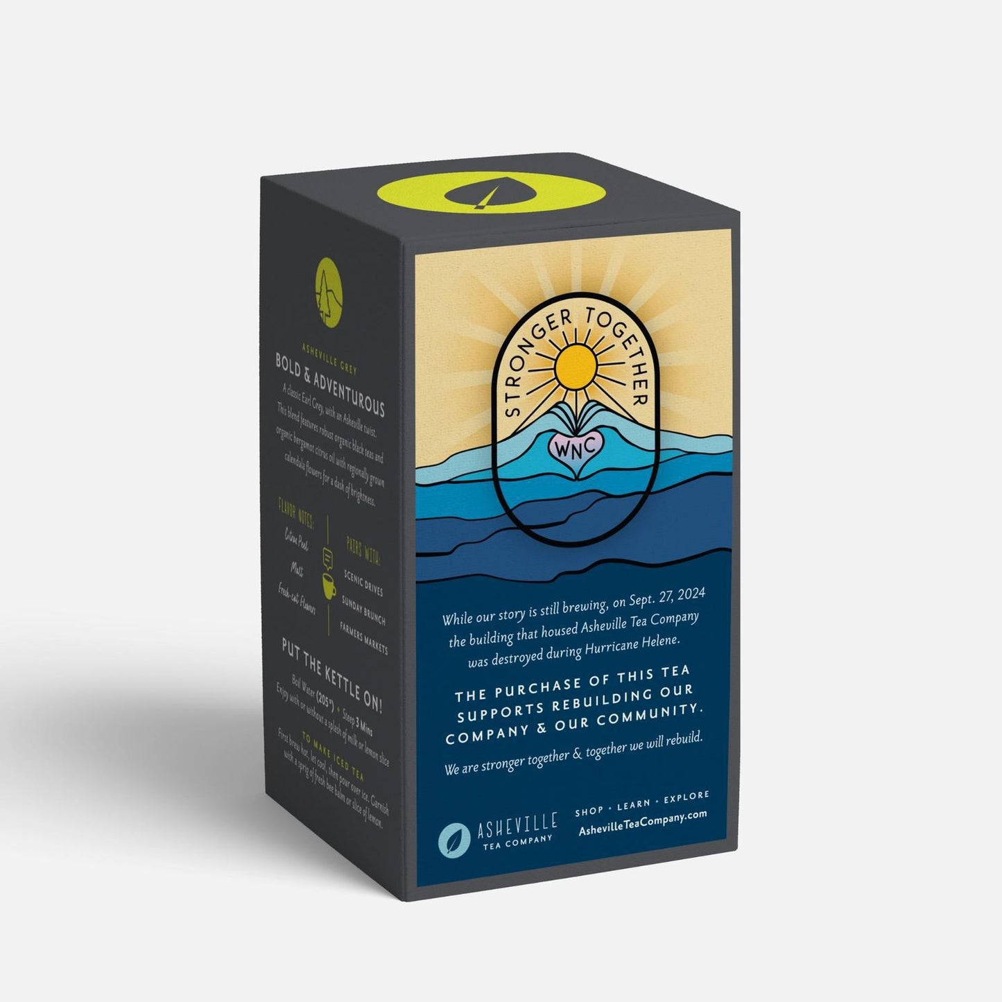 Asheville Grey Tea Box