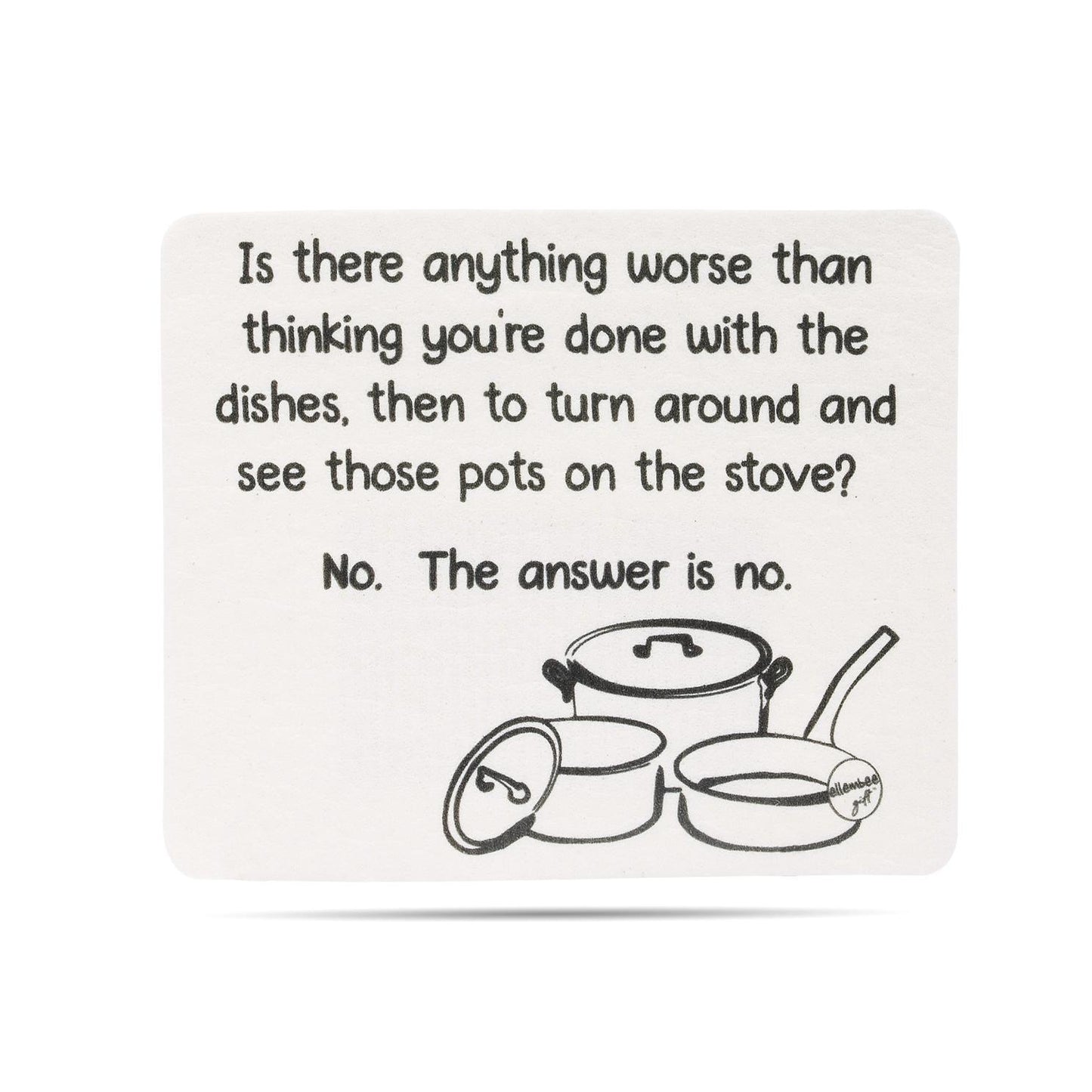Is There Anything Worse | Done with Dishes Swedish Dish Cloth