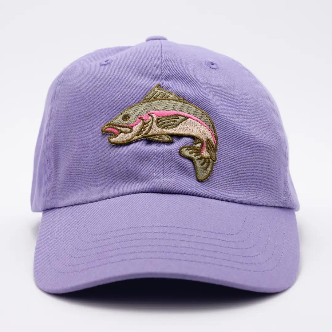 Rainbow Trout 100% Cotton Baseball Hat