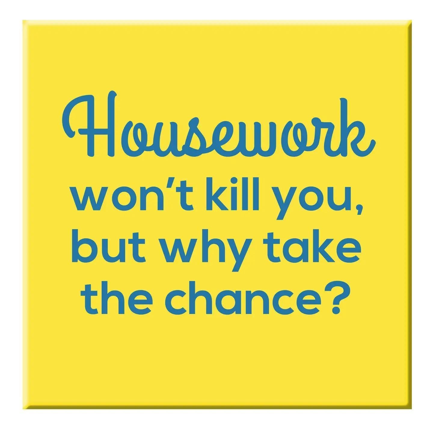 Funny Magnet - Housework