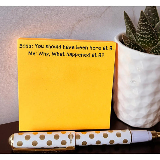 Boss: You Should Have Been Here At 8