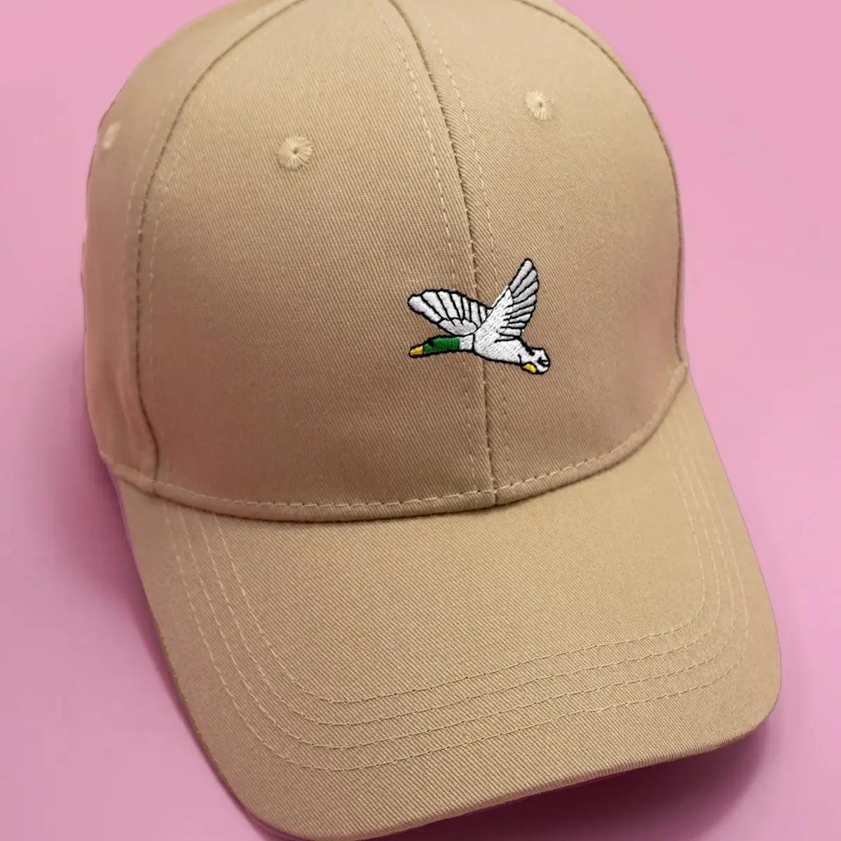 Animal Dog Bird Embroidery Classic Cap
