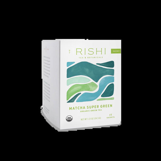 Matcha Super Green Organic Green Tea Sachets
