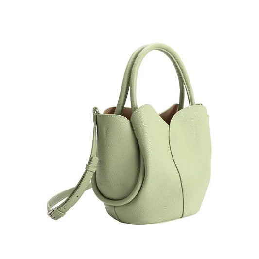 Tulip Recycled Vegan Top Handle Bag