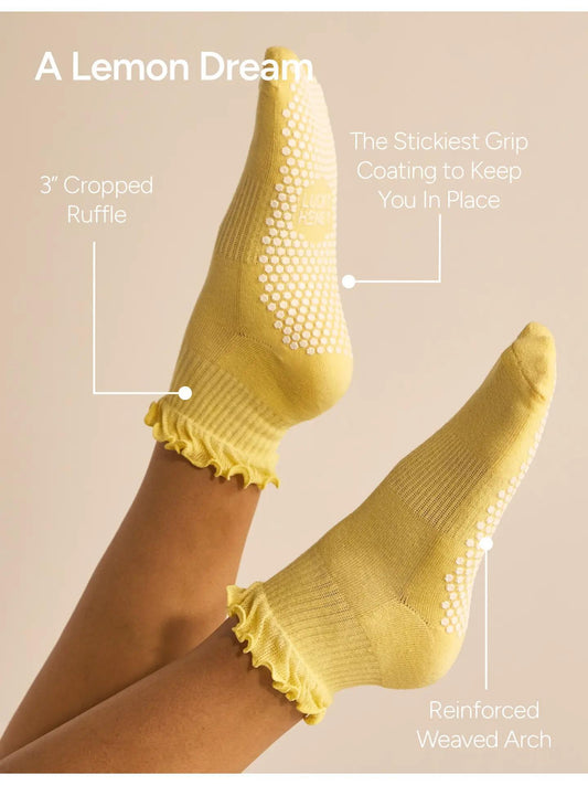 The Ruffle Grip Sock
