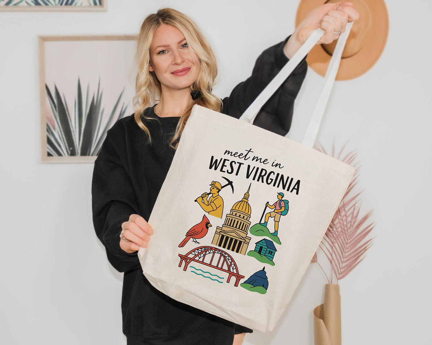 Meet Me in West Virginia Tote Bag