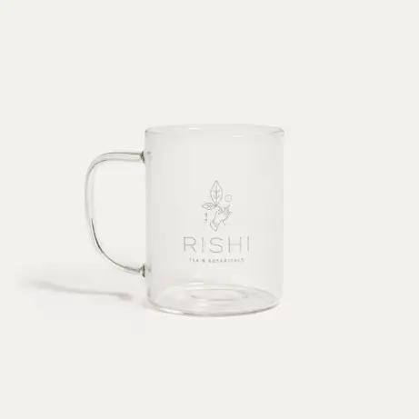 Rishi Tea Glass Mug (13.5 oz)