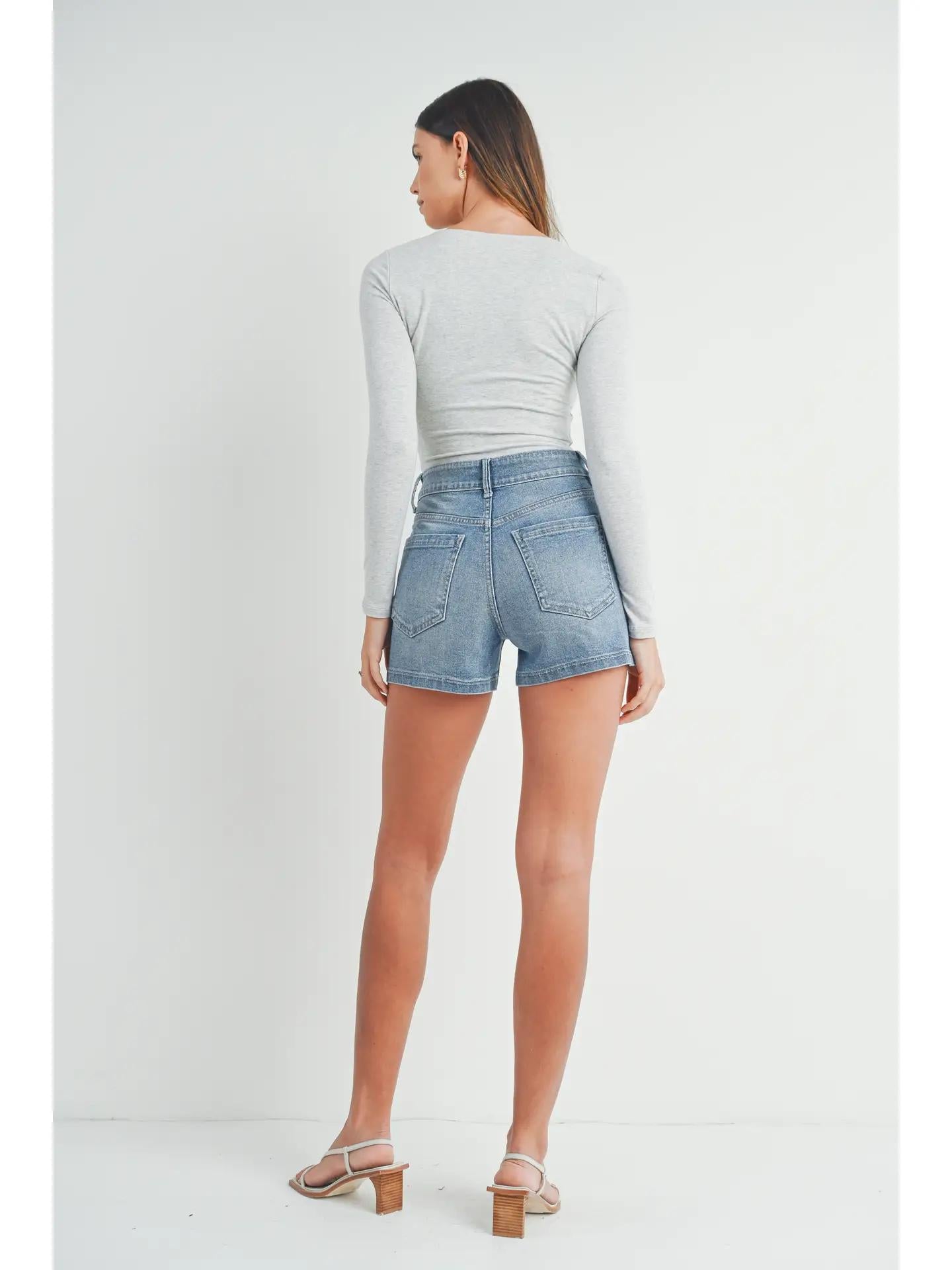 High Rise Utility Cargo Short