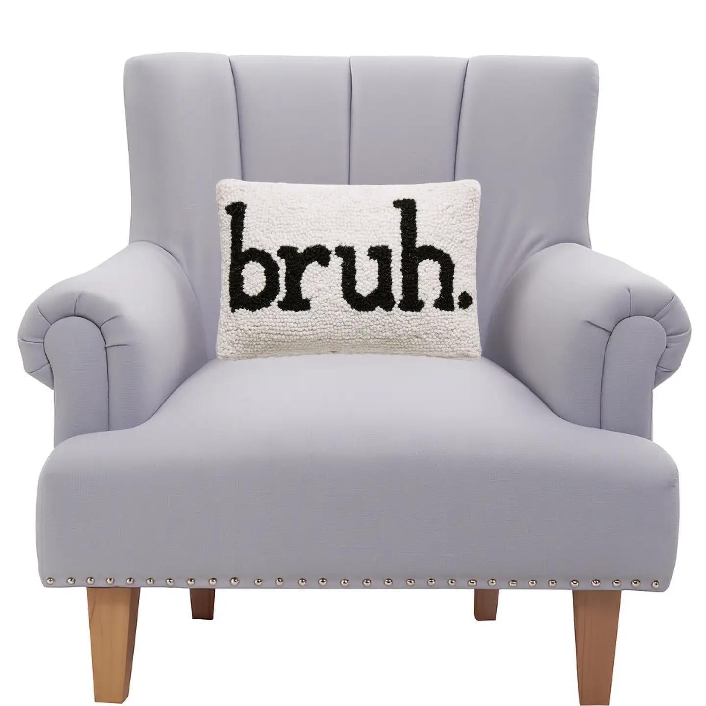 Bruh. Hook Pillow
