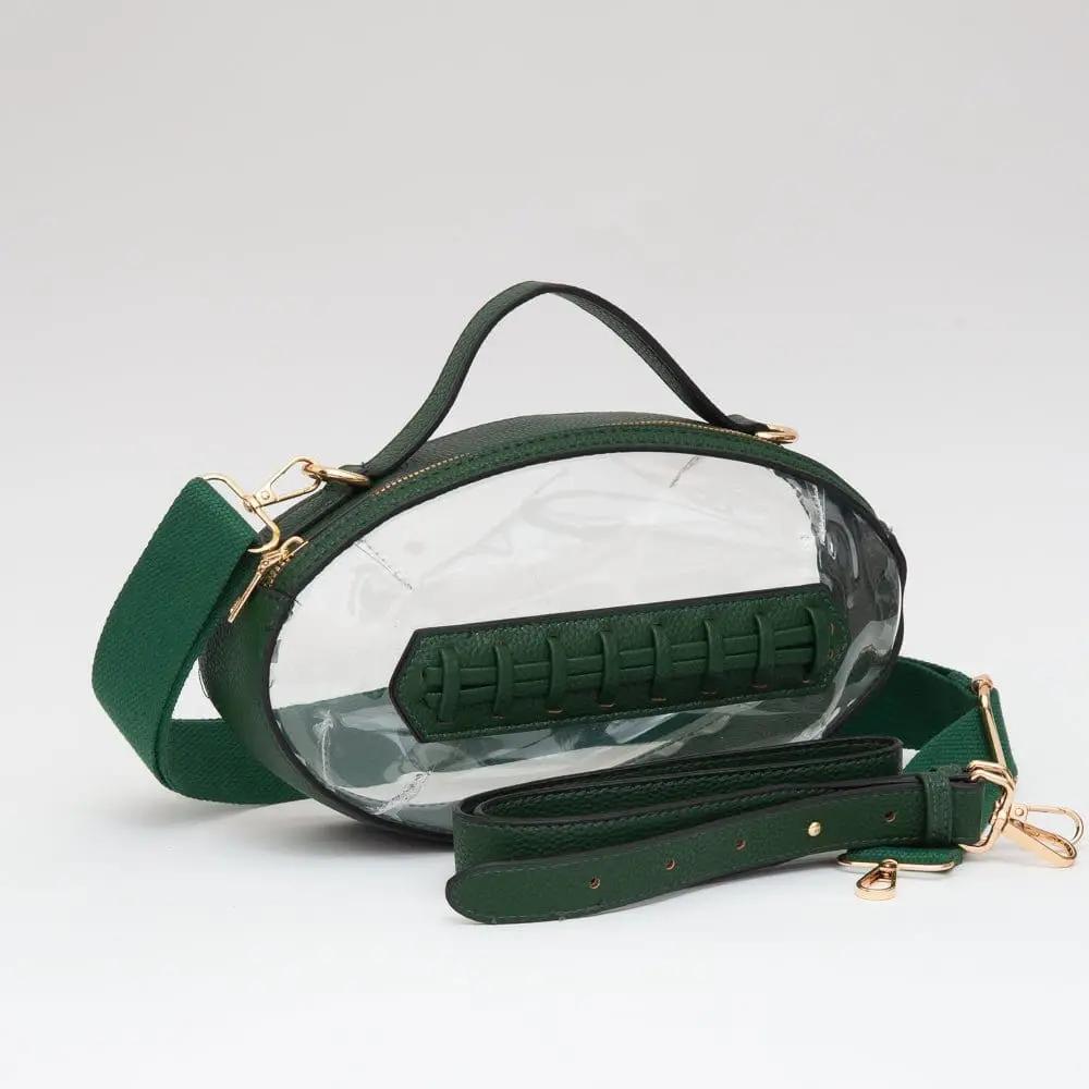 Game Day Football Style Clear Bag
