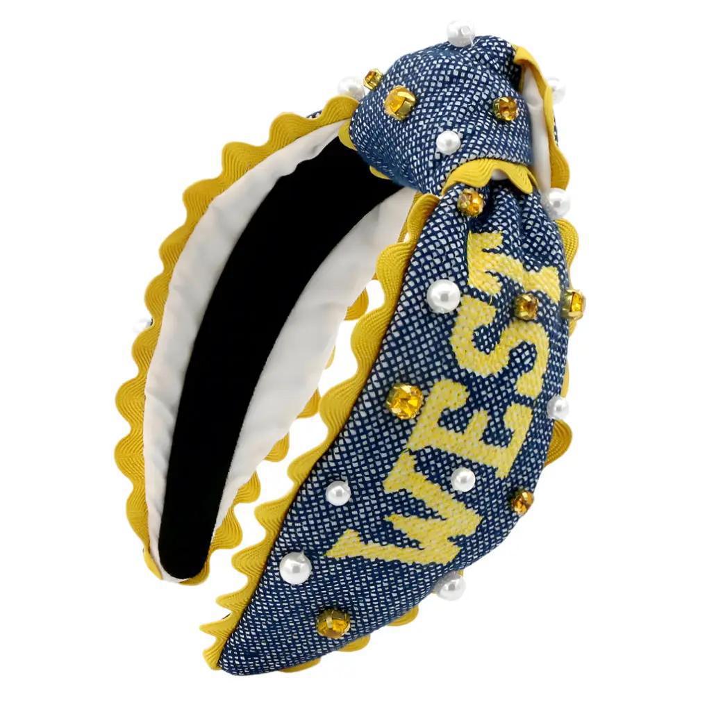 West Virginia Adult Cross Stitch Headband
