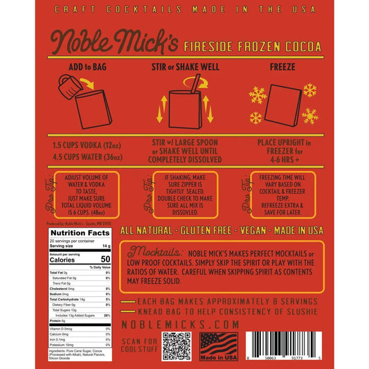 Fireside Frozen Cocoa Frozen Cocktail