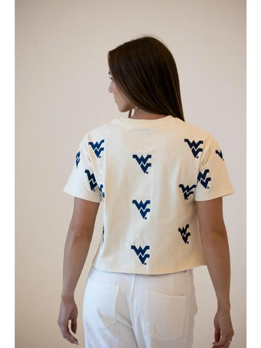 West Virginia Ritter Crop Tee