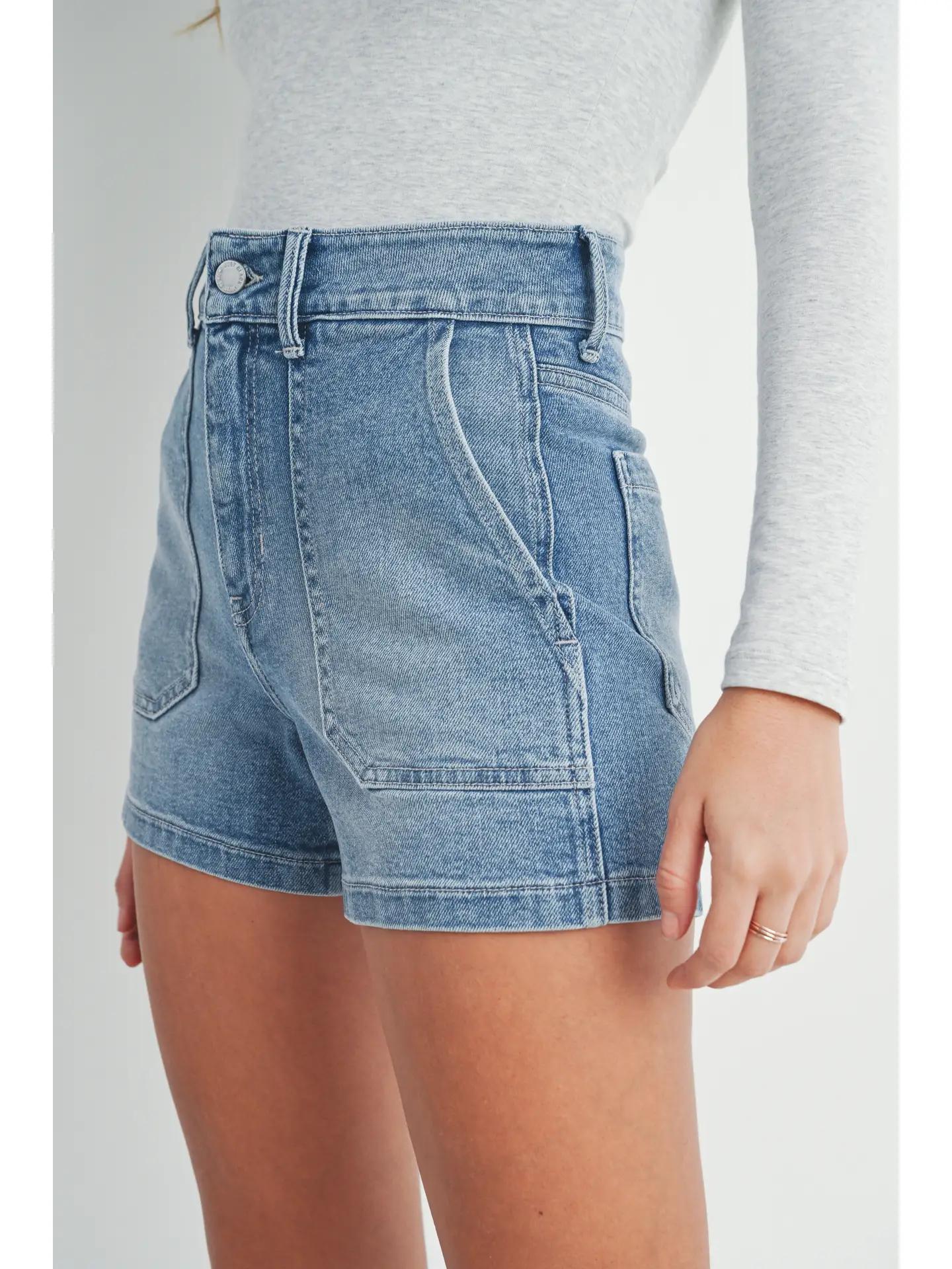 High Rise Utility Cargo Short