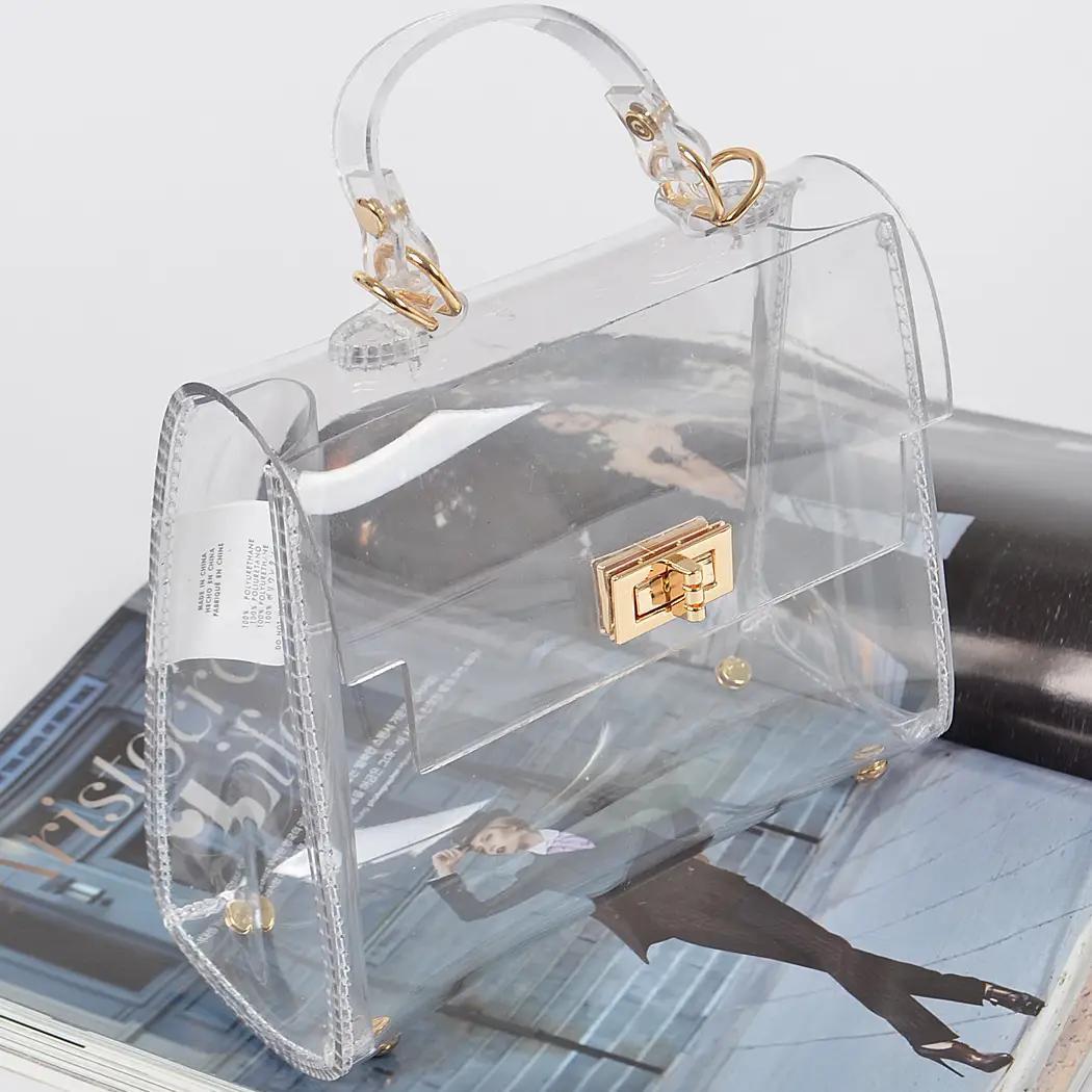 Transparent Single Handle Clutch