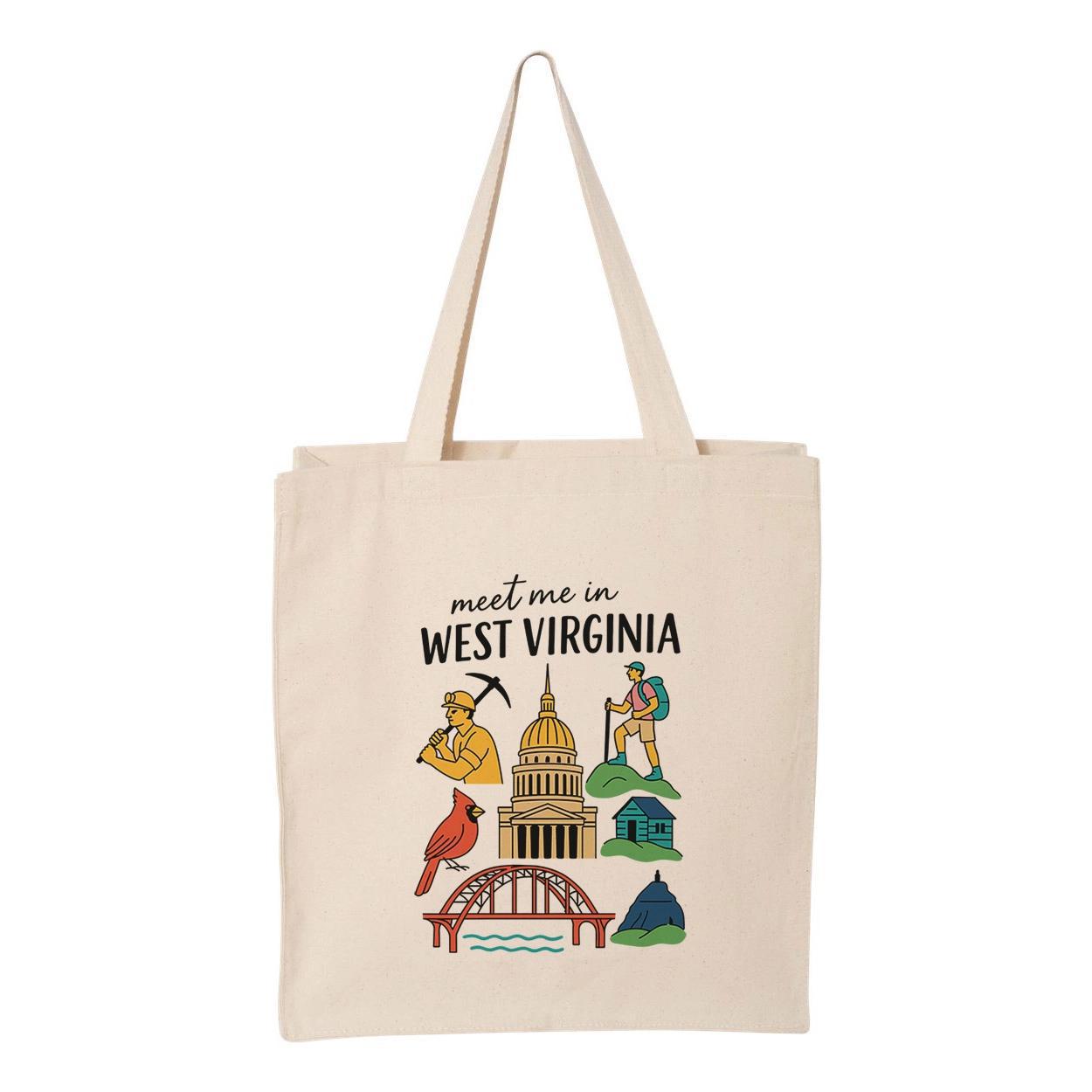 Meet Me in West Virginia Tote Bag