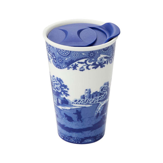 Blue Italian Travel Mug by Spode