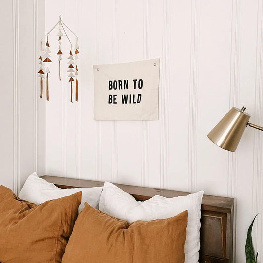 Born to Be Wild Canvas Banner