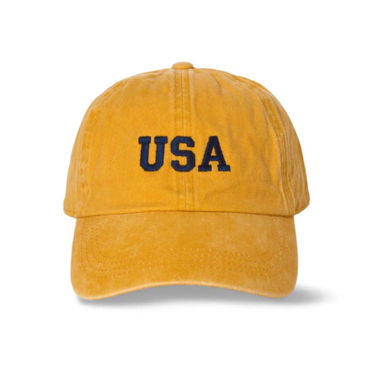 "USA" Embroidered Baseball Hat