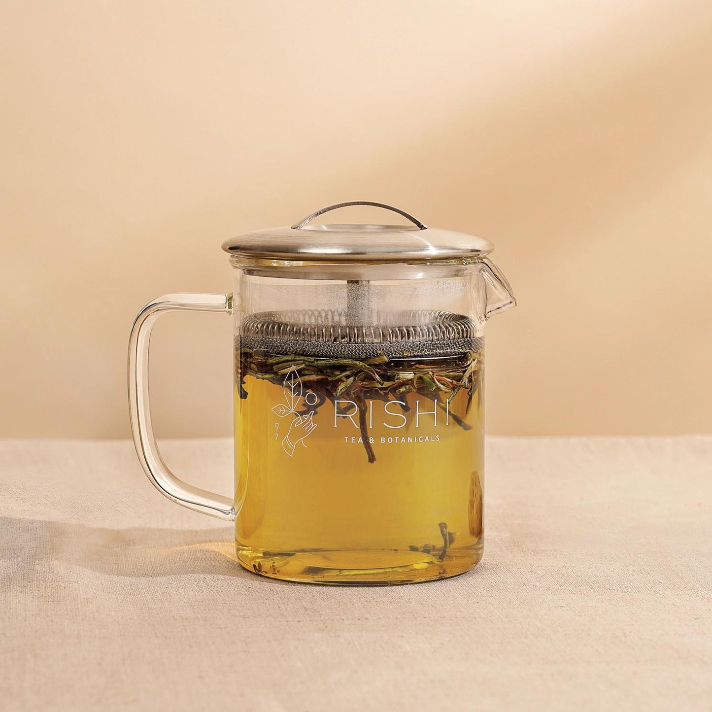 Simple Brew Borosilicate Glass Teapot for Loose Tea