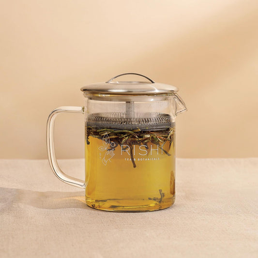 Simple Brew Borosilicate Glass Teapot for Loose Tea