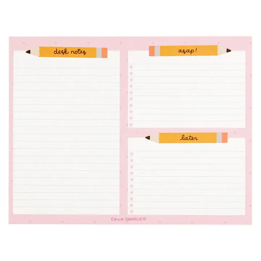 Pencil To Do Notepad