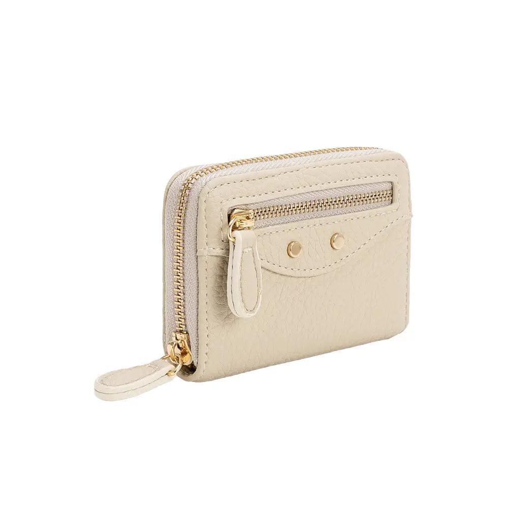 Frankie Ivory Vegan Leather Wallet