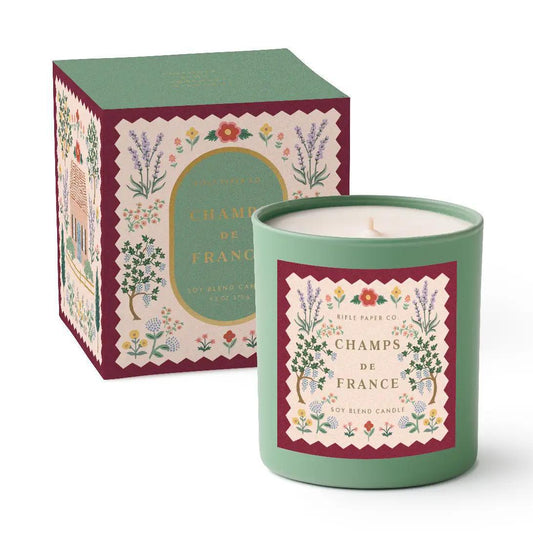 Country Farm Champs de France 9 oz Glass Candle