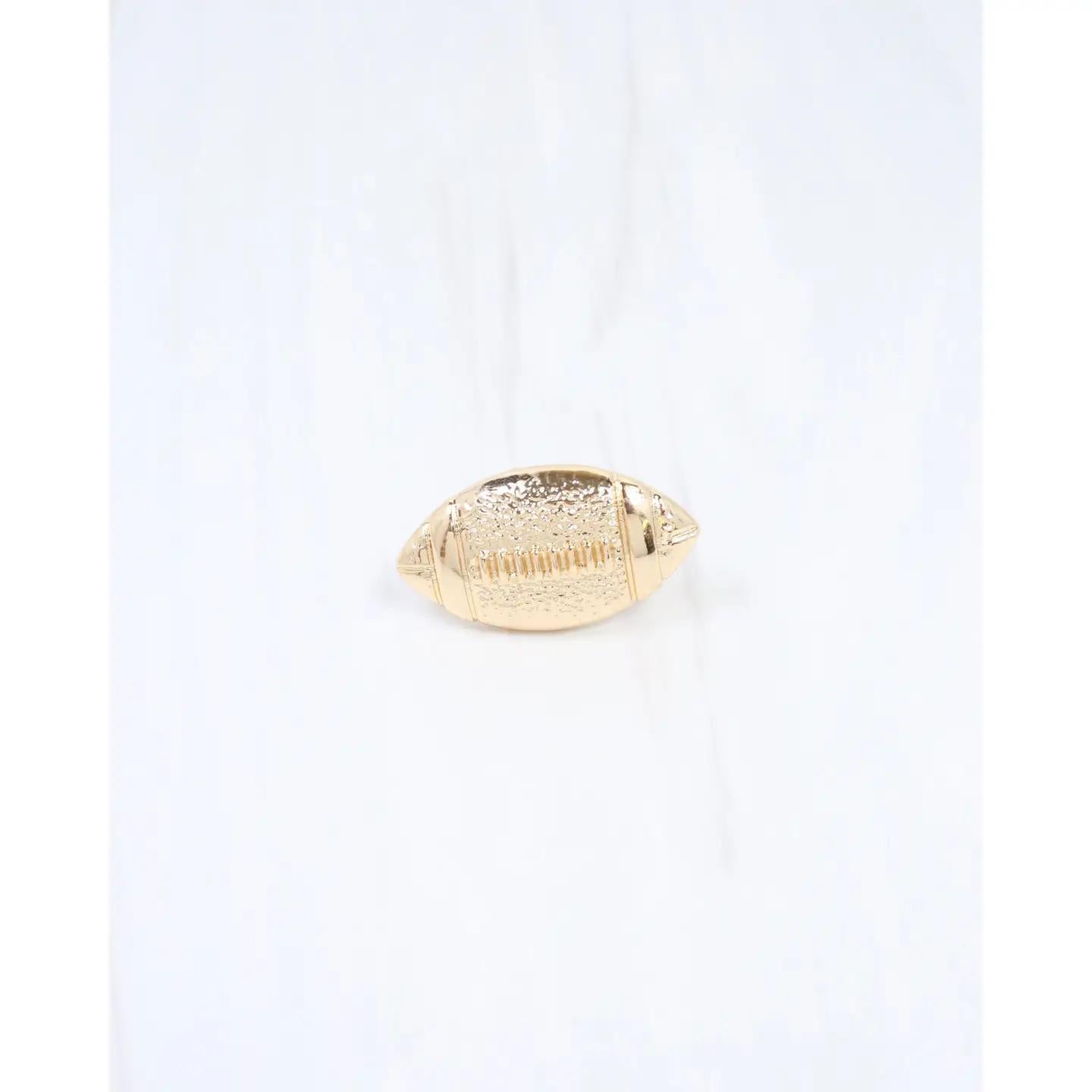 Sally Scarf Slide Football Gold