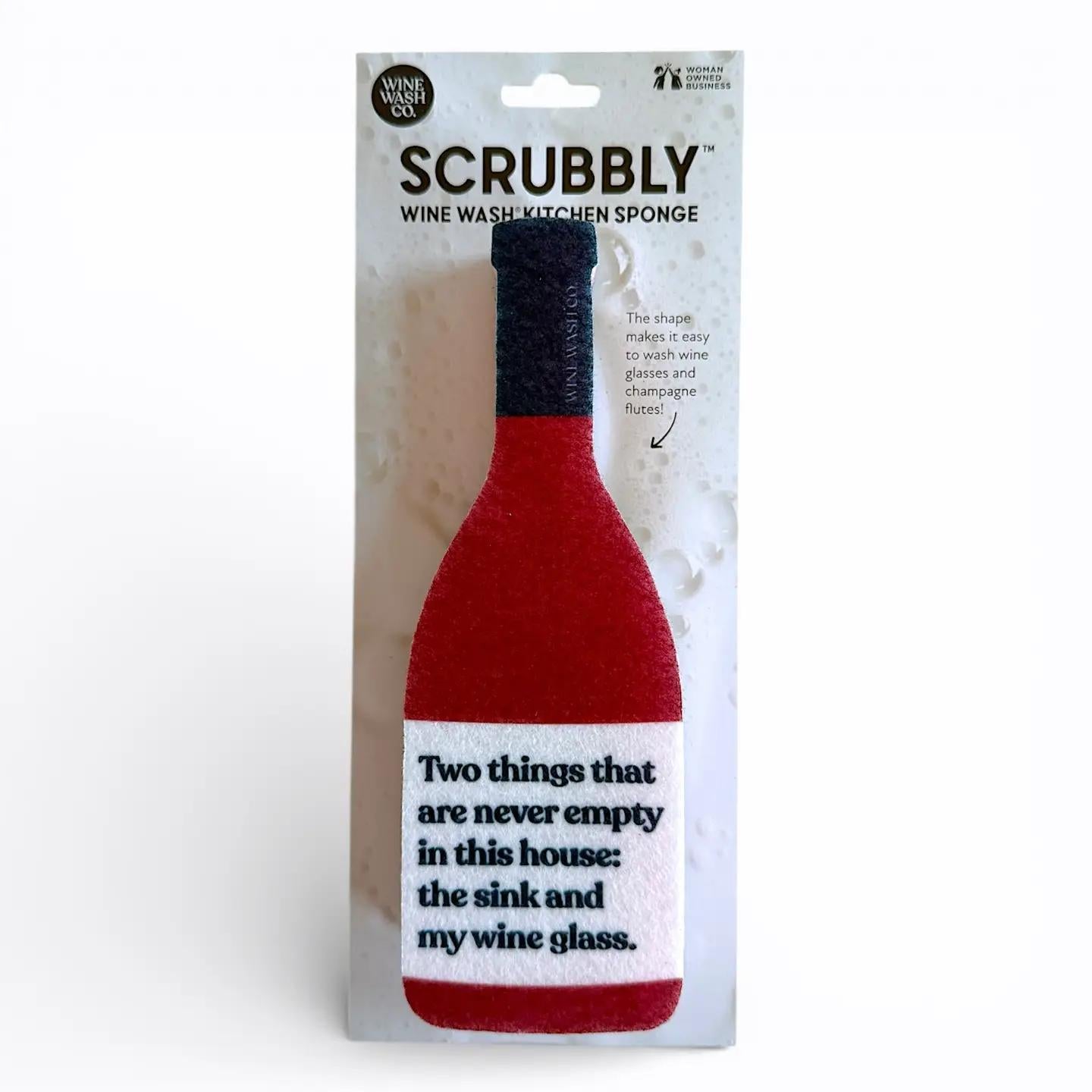 Scrubbly™ Kitchen Sponge: Two Things