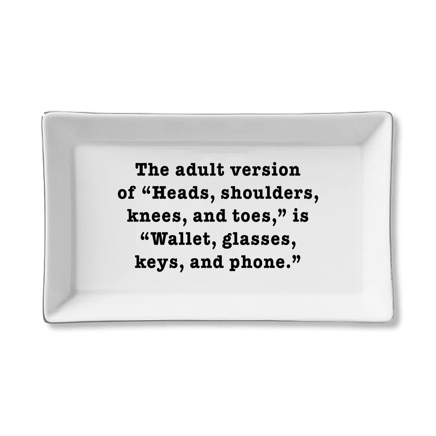 Ceramic Tray - Adult Version