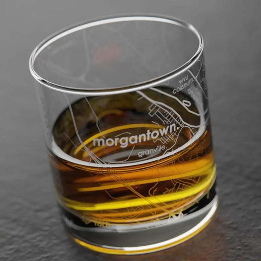 Morgantown Rocks Glass