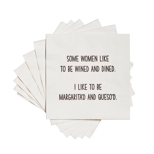 Some Women Like to be Wined and Dined