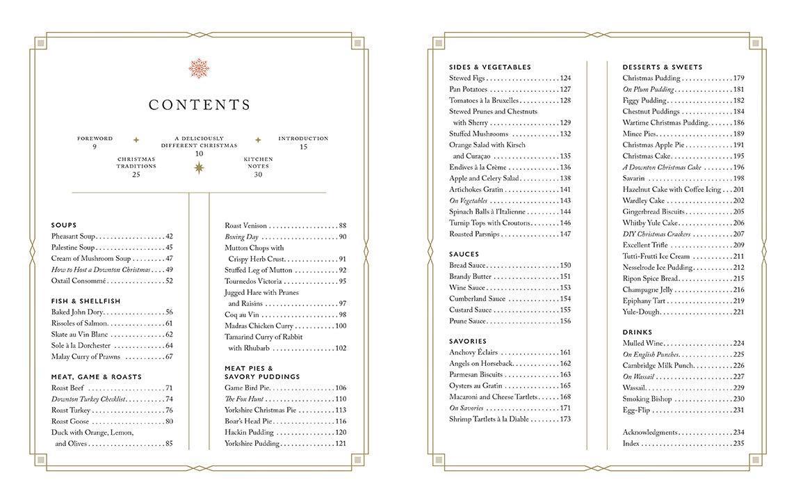 The Official Downton Abbey Christmas Cookbook