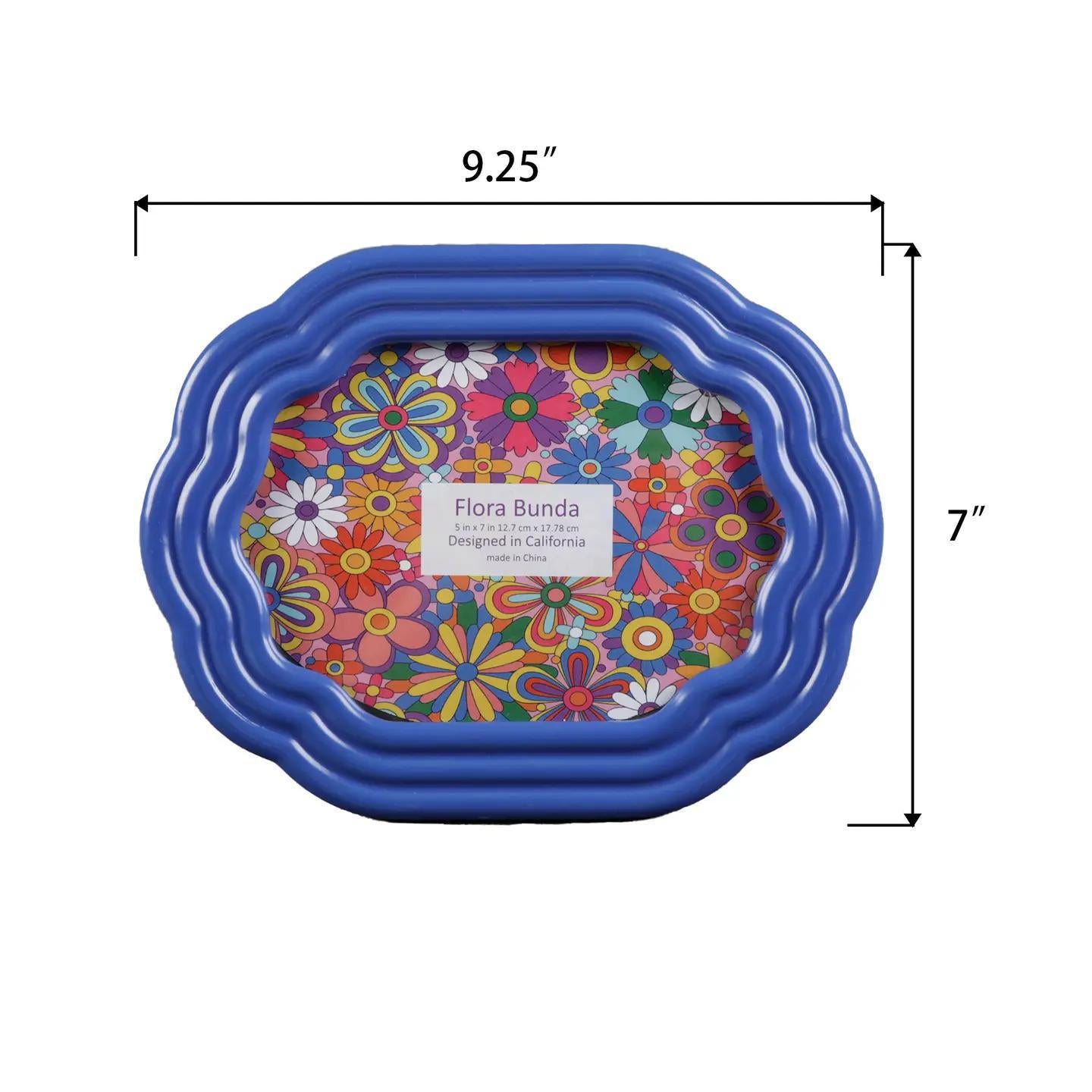 Horizontal Oval Wave Frame