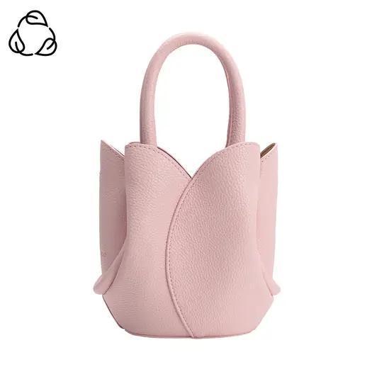 Tulip Mini Recycled Vegan Leather Top Handle Bag