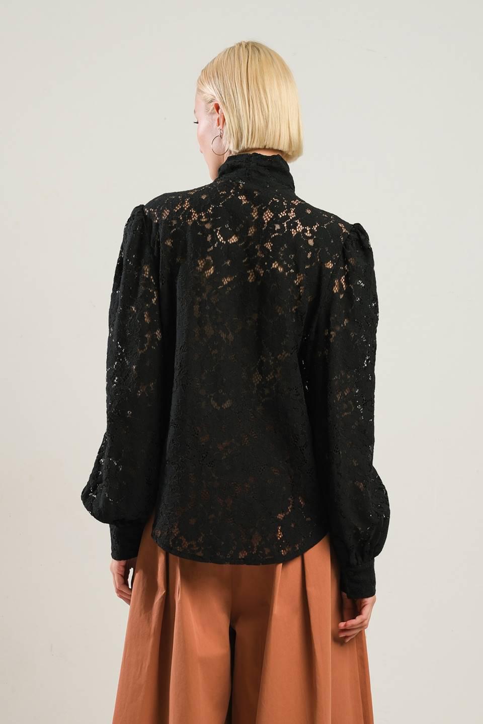 Woven Lace Top