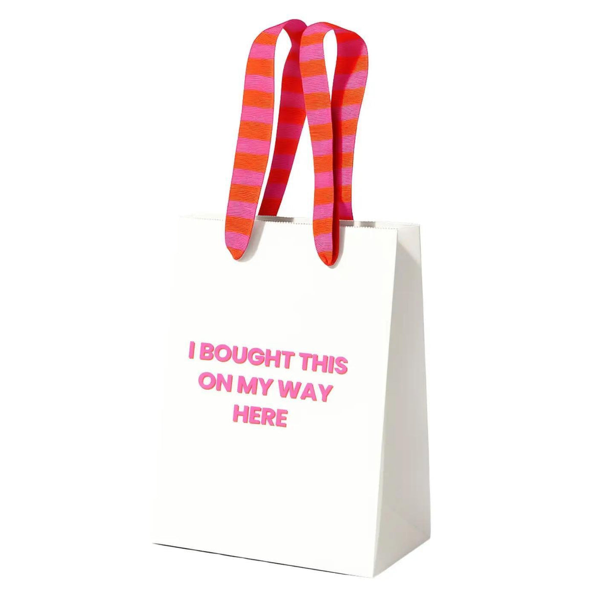 Bought This On My Way Here | Pink + Orange