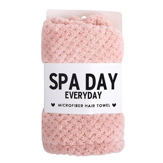 Plush Hair Wrap - Light Blush