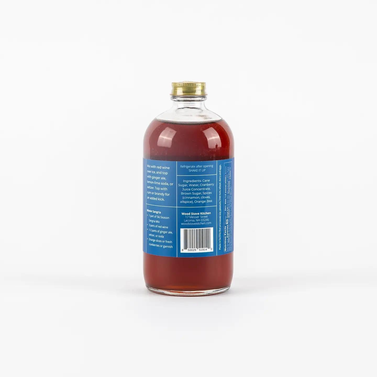 Ski Season Sangria, 16oz - Spiced Sangria Mixer