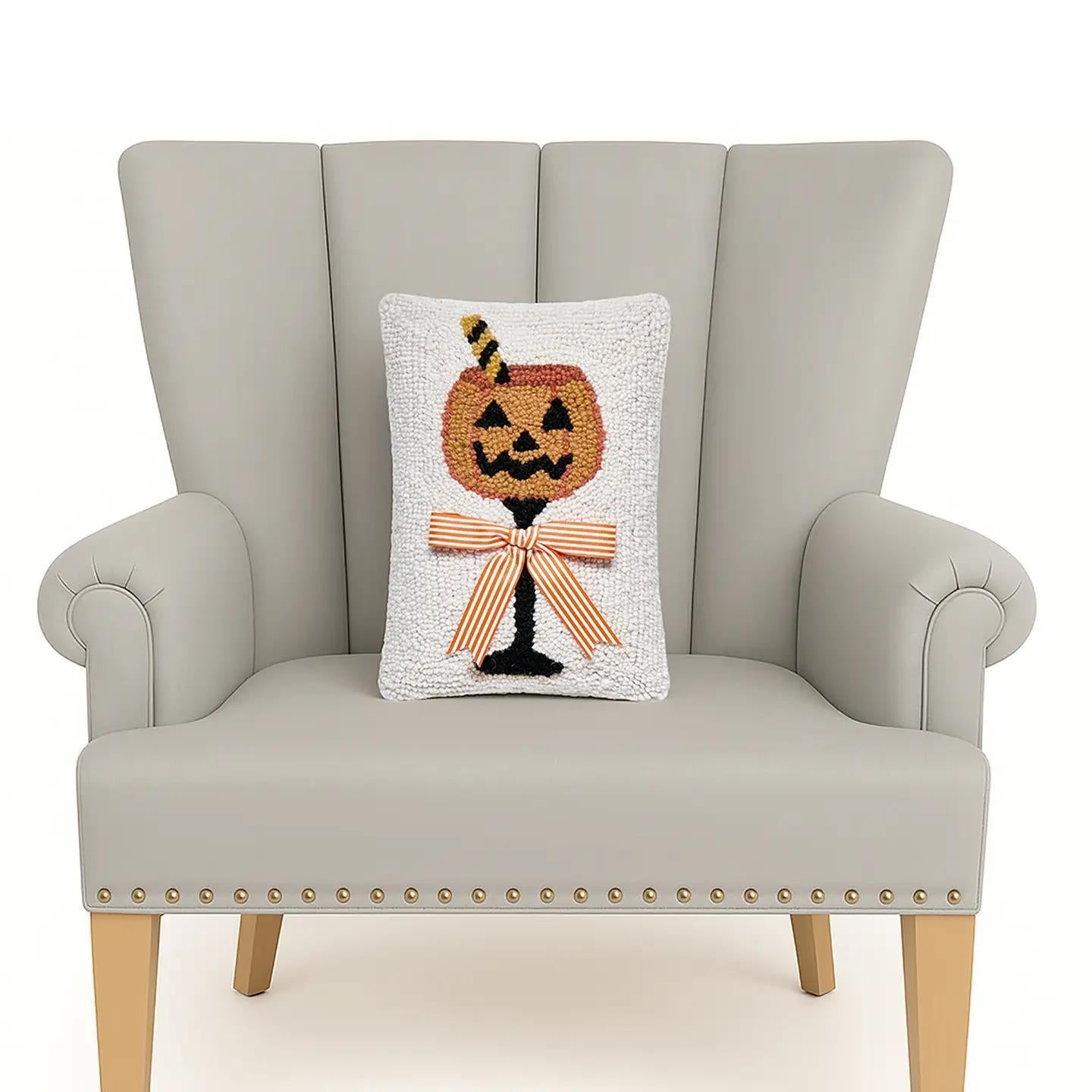Halloween Drink Hook Pillow