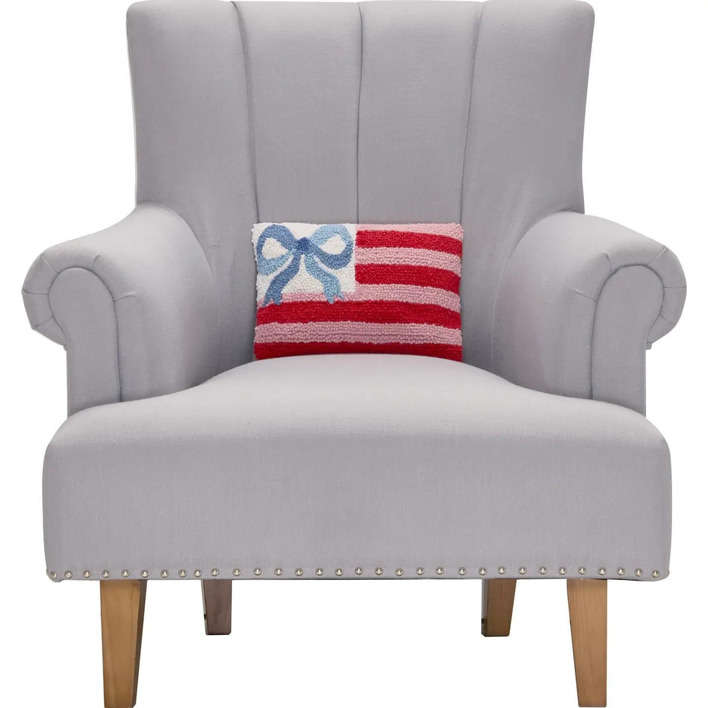 Bow Flag Hook Pillow