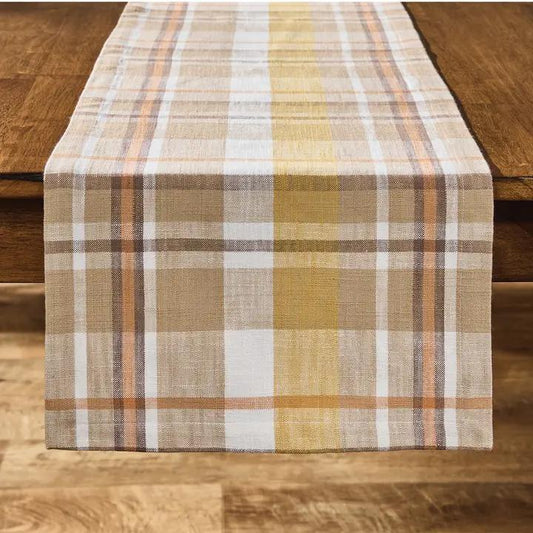 Keaton Plaid Runner 72"L
